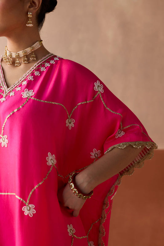 Pearl Kaftan - Fuchsia
