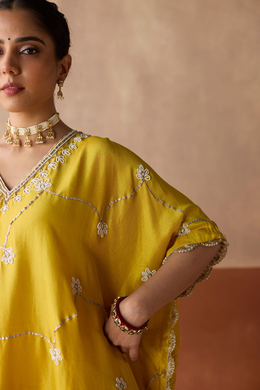 Pearl Kaftan - Haldi