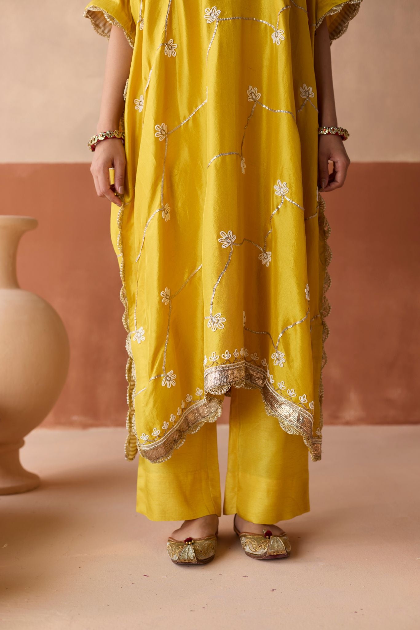 Pearl Kaftan - Haldi