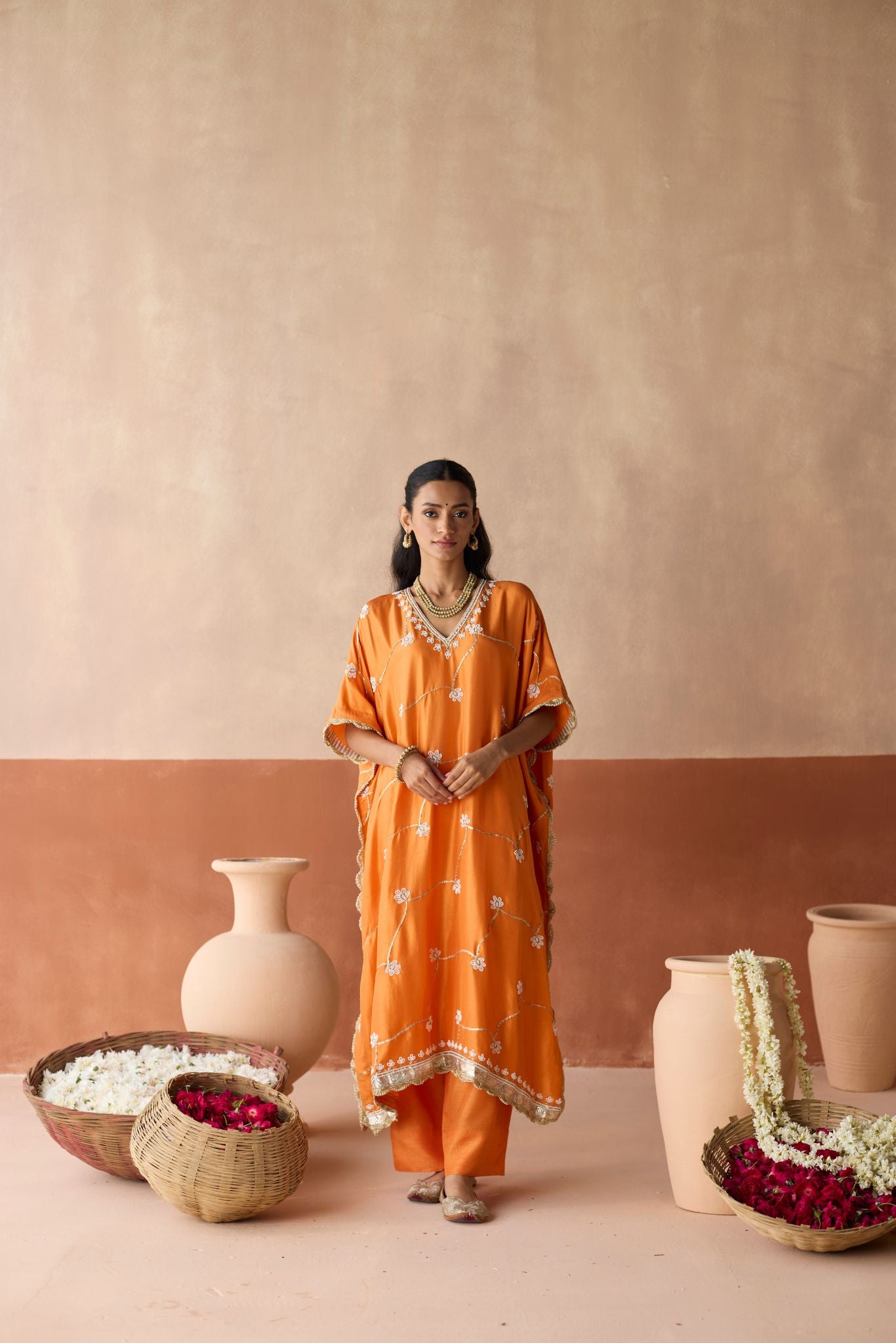 Pearl Kaftan - Marigold