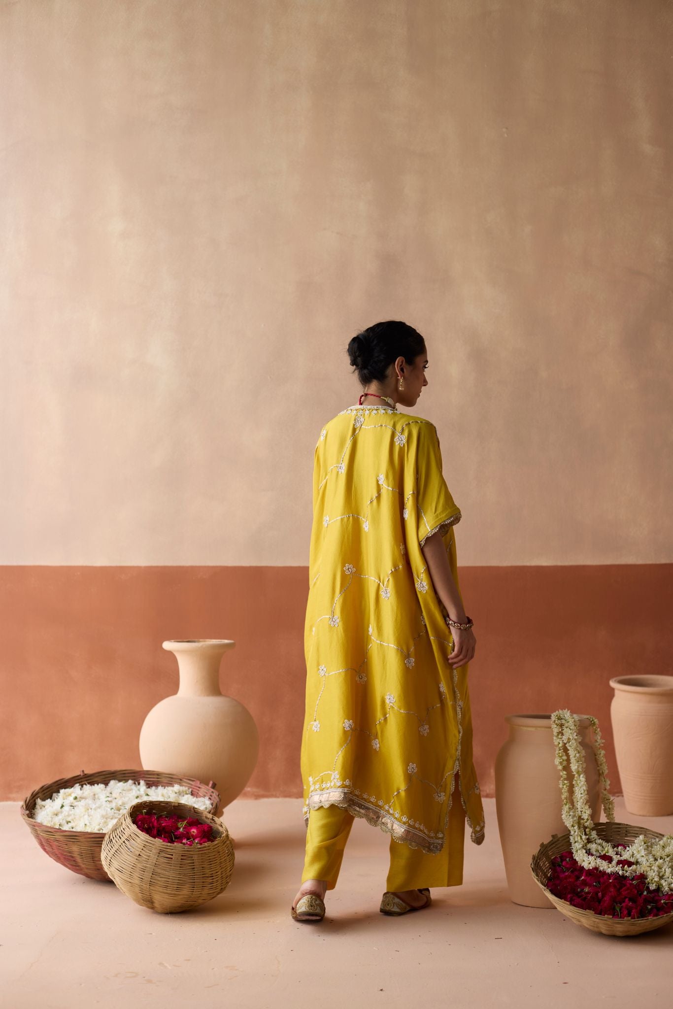 Pearl Kaftan - Haldi