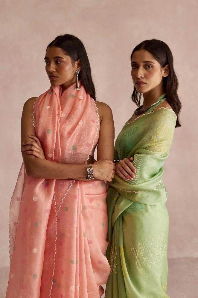 Block Printed Sarees