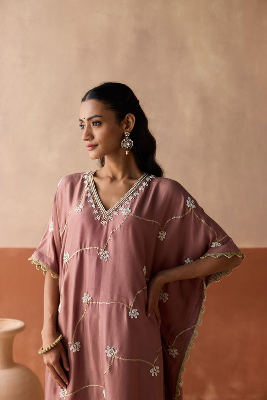 Pearl Kaftan - Mocha