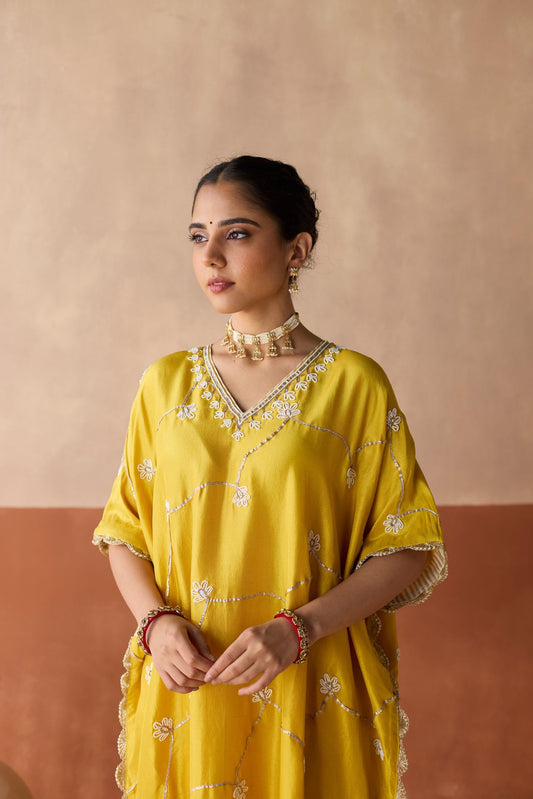 Pearl Kaftan - Haldi