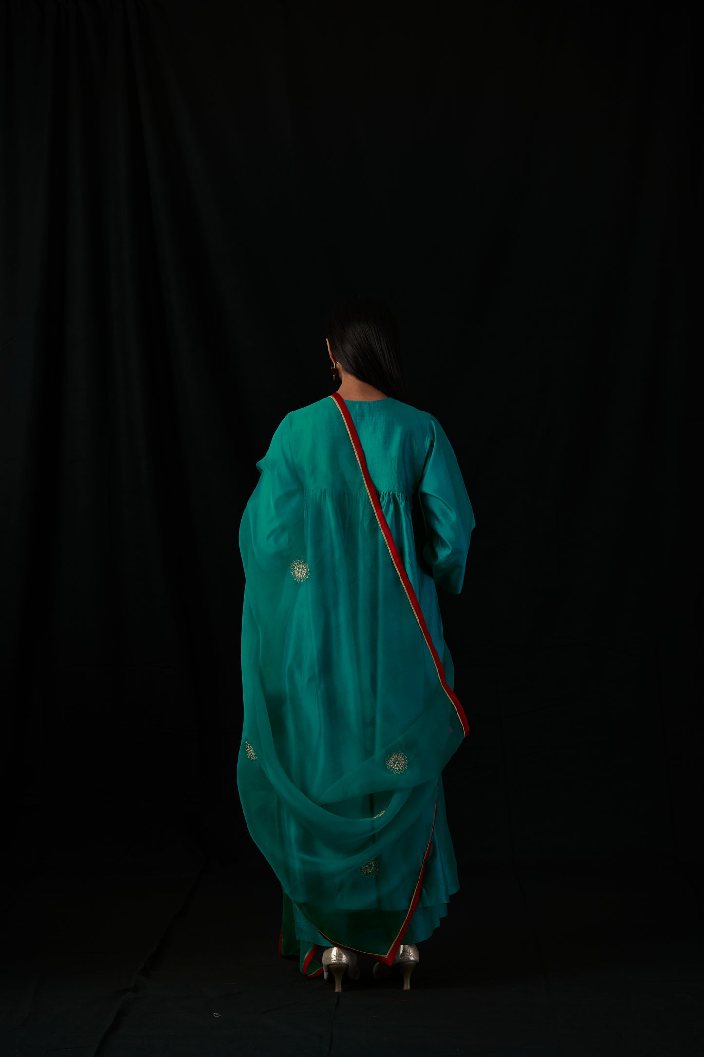 Sea Blue Chand Elegance Set